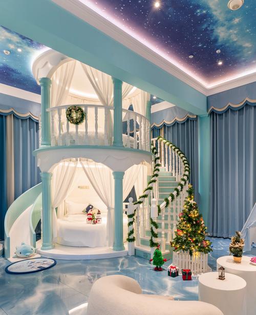 抖音里冰雪奇缘的屋子