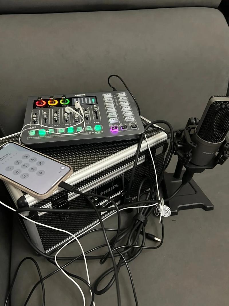 手机直播唱歌的声卡