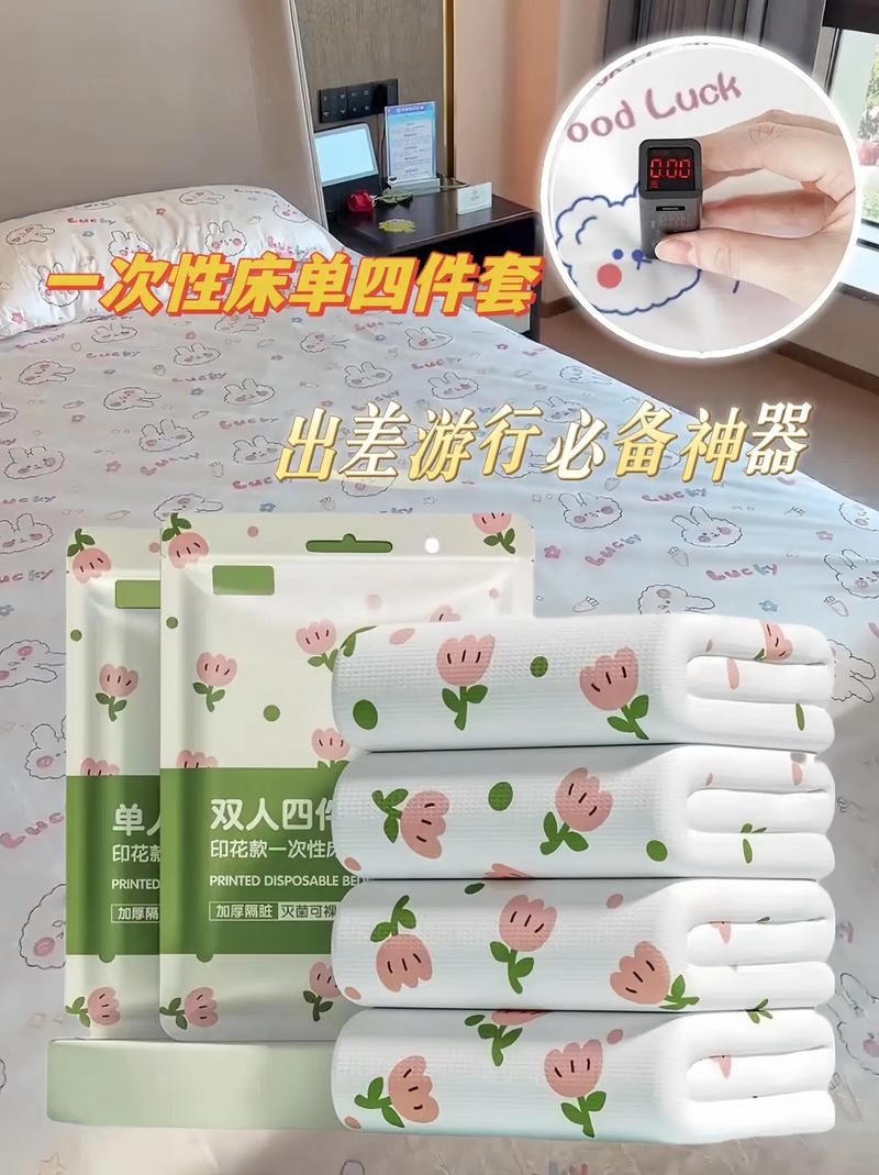 抖音上的酒店被套神器