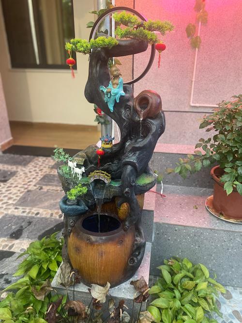 阳台水管茶几养鱼抖音