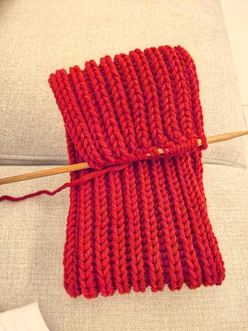 抖音针织围脖不是围巾