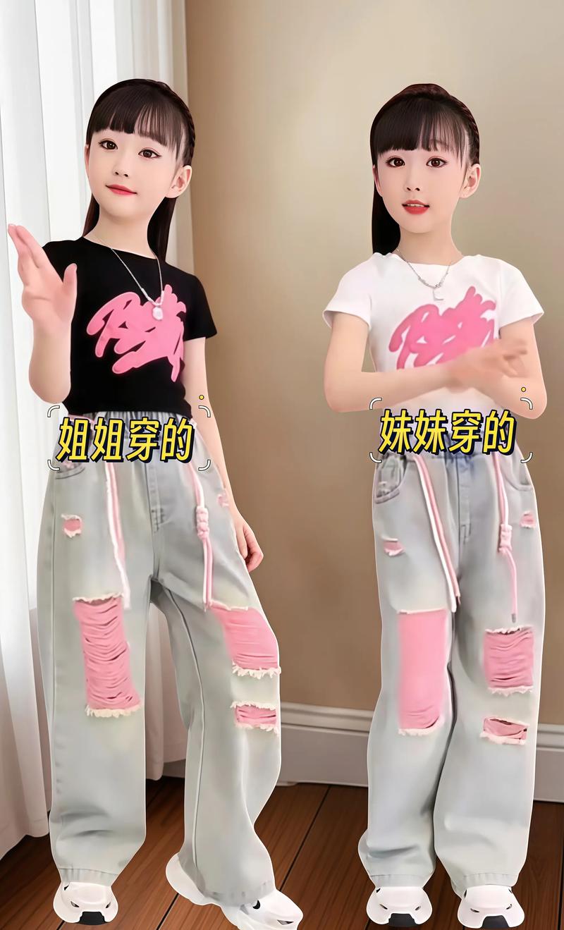 抖音孩子衣服破洞瓢虫