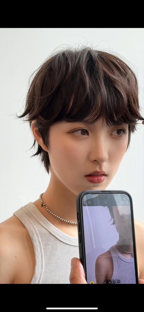 快手网红短发图片大全