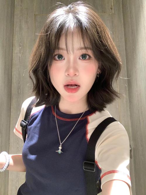 快手网红短发图片大全