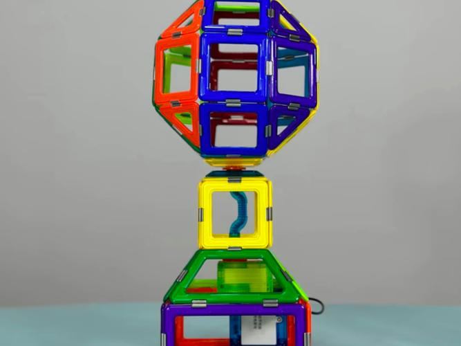 抖音 磁力积木 拼球