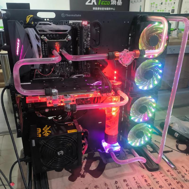 抖音手提台式水冷电脑