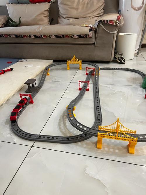 自制抖音儿童汽车轨道