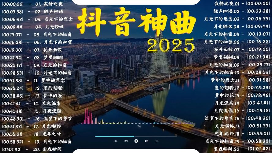 2025抖音背景音乐