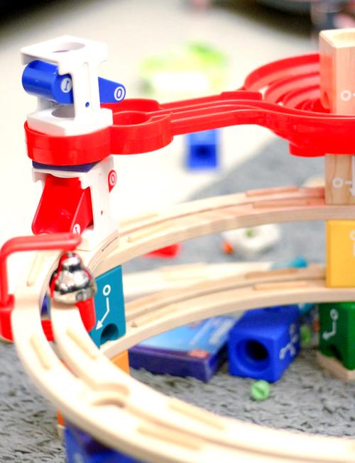 自制玩具小球滑道抖音