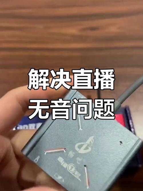 直播没有声音怎么办