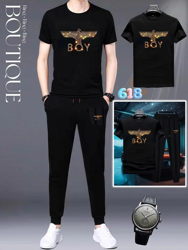 抖音衣服 老鹰 黑色