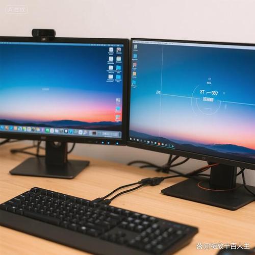 电脑直播两个显示器