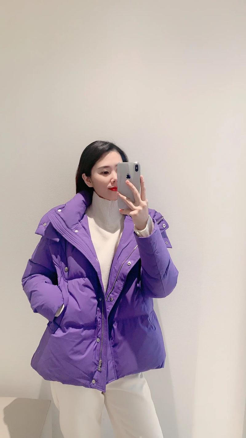 抖音网红羽绒服两色