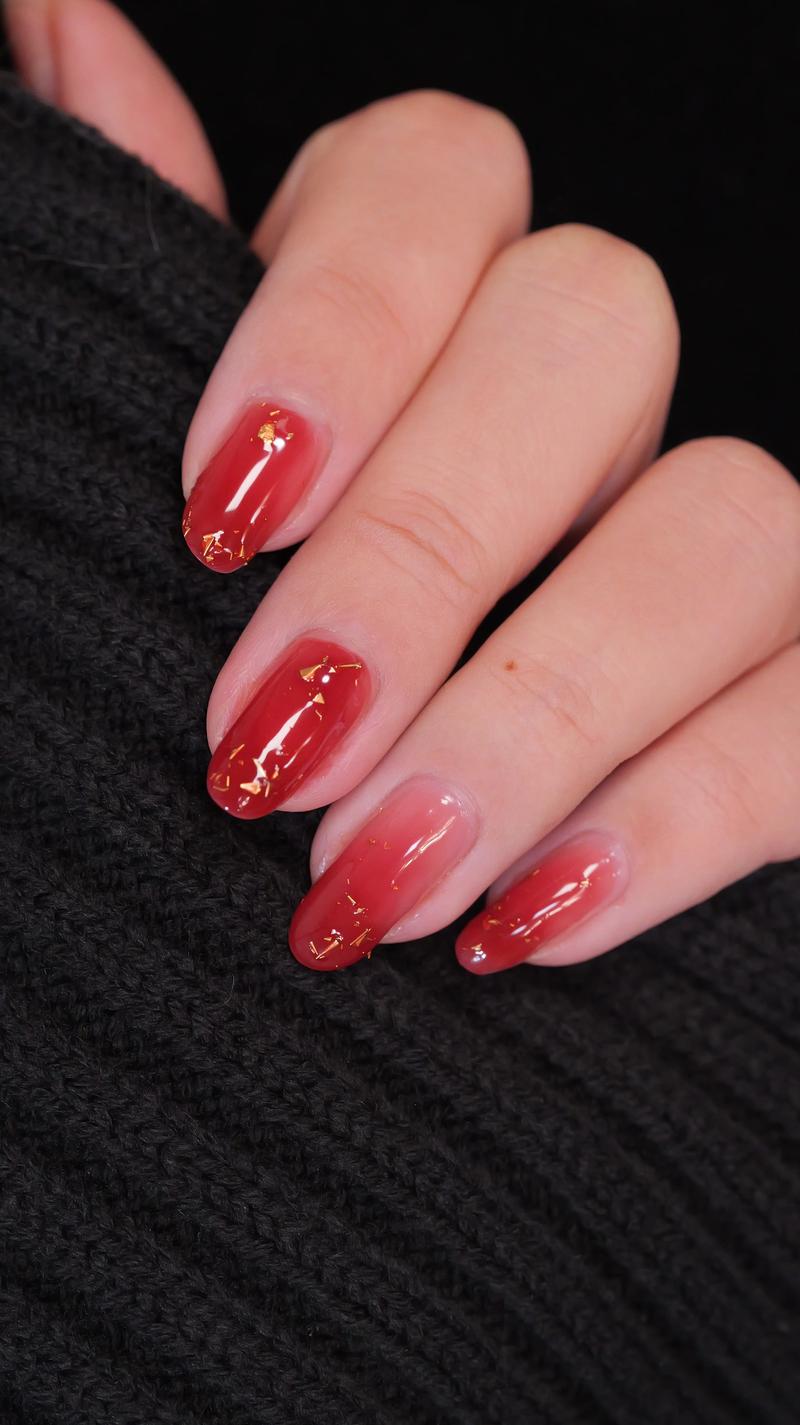 抖音同款温变指甲油