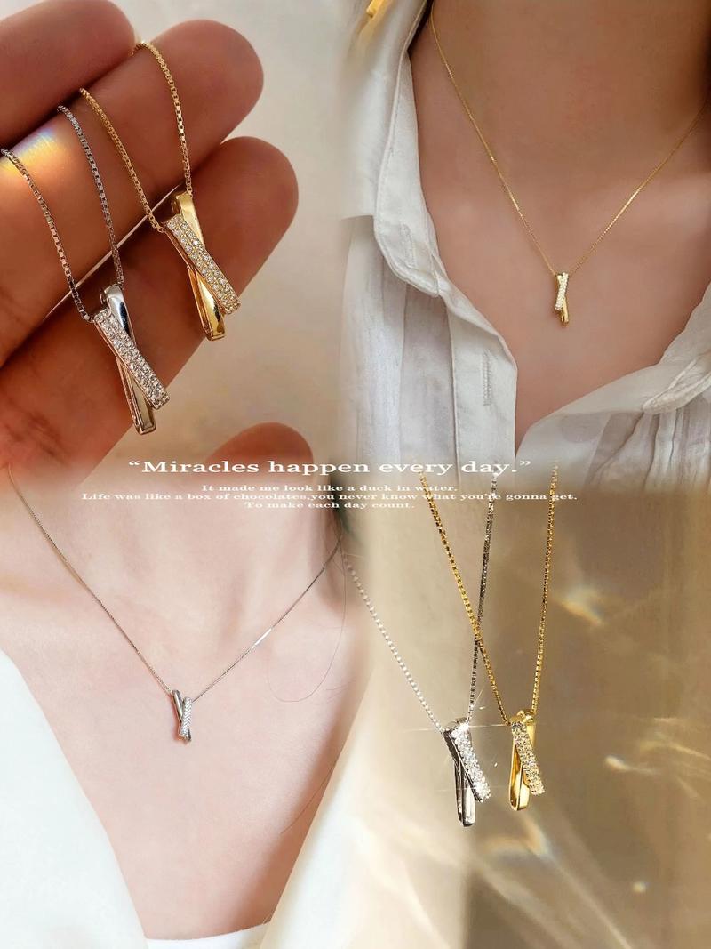 抖音同款925项链