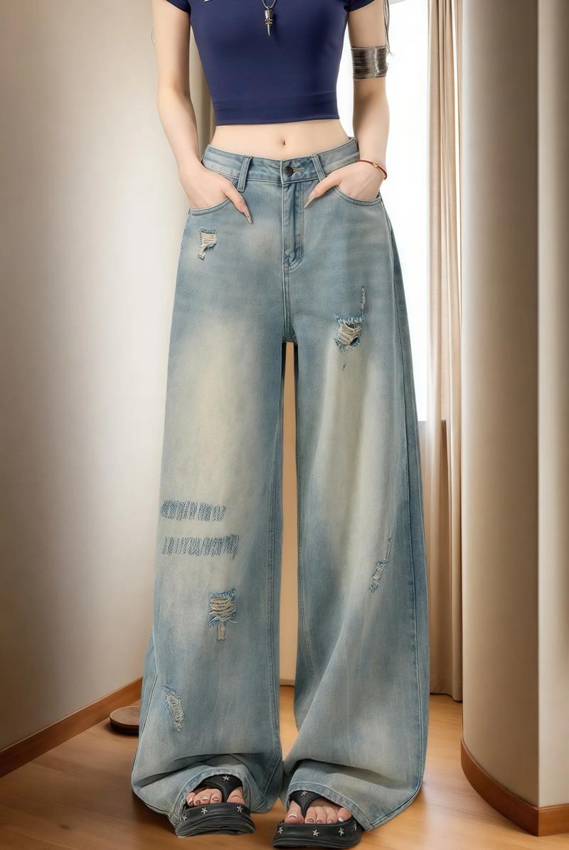 抖音里面同款牛仔裤