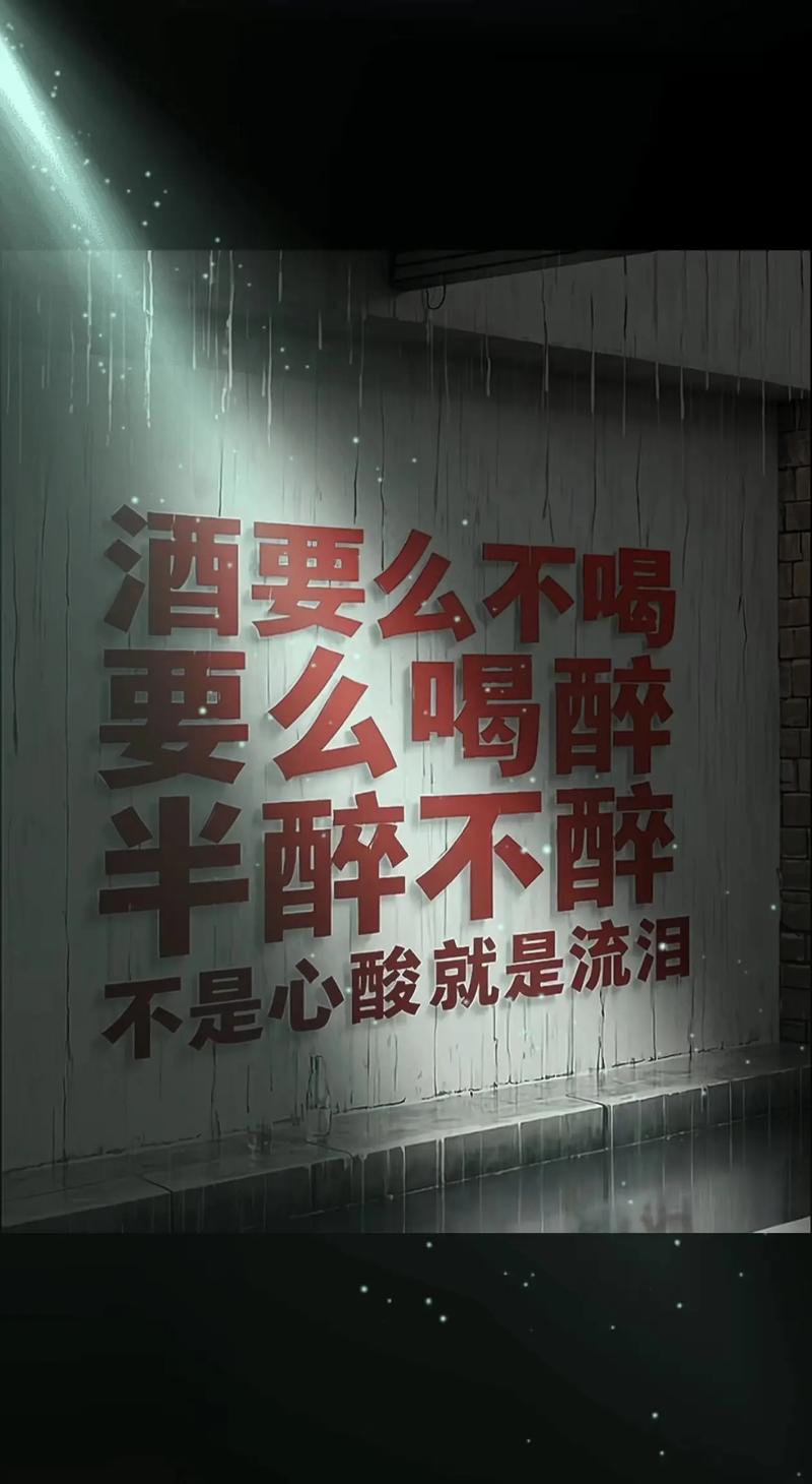 快手一人饮酒醉我不会