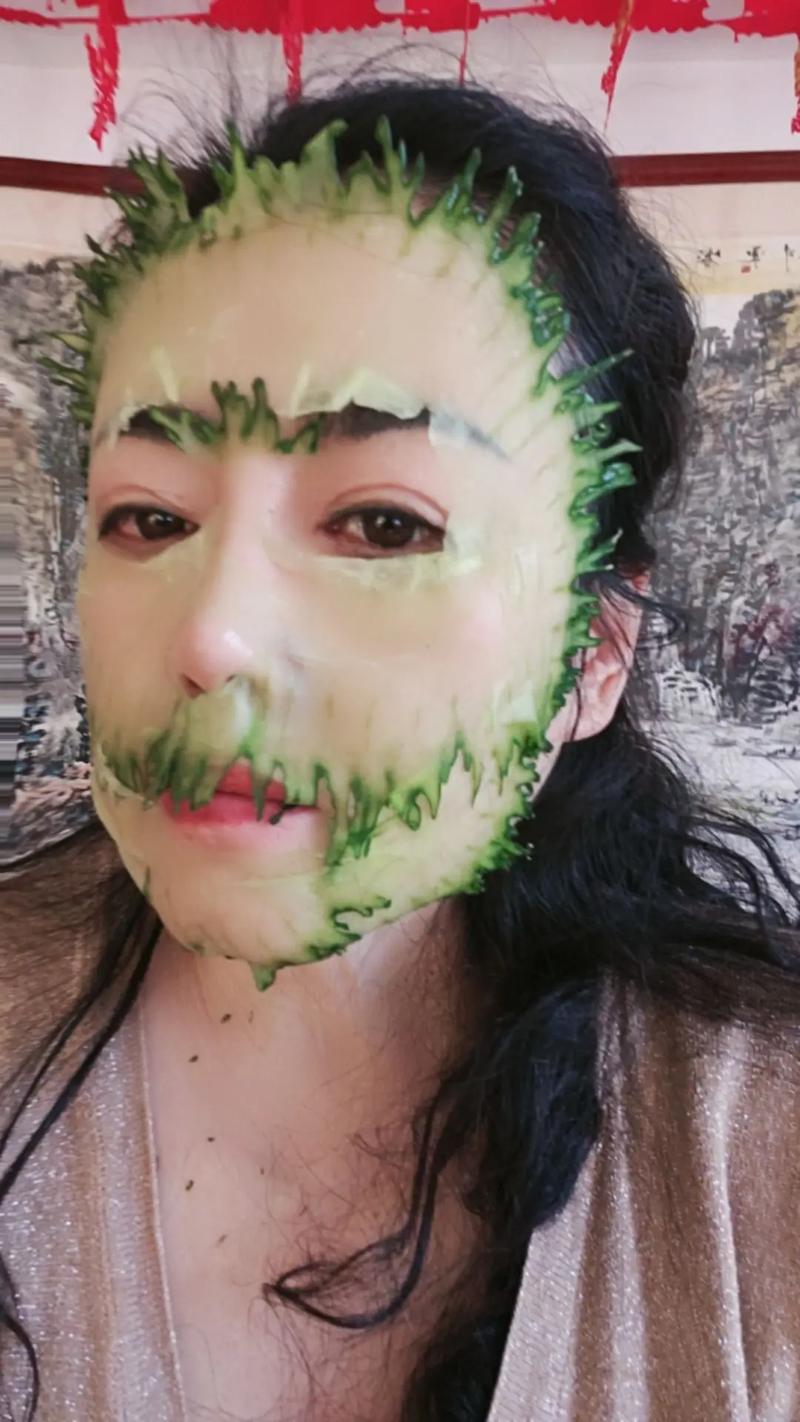 抖音同款小黄瓜面膜