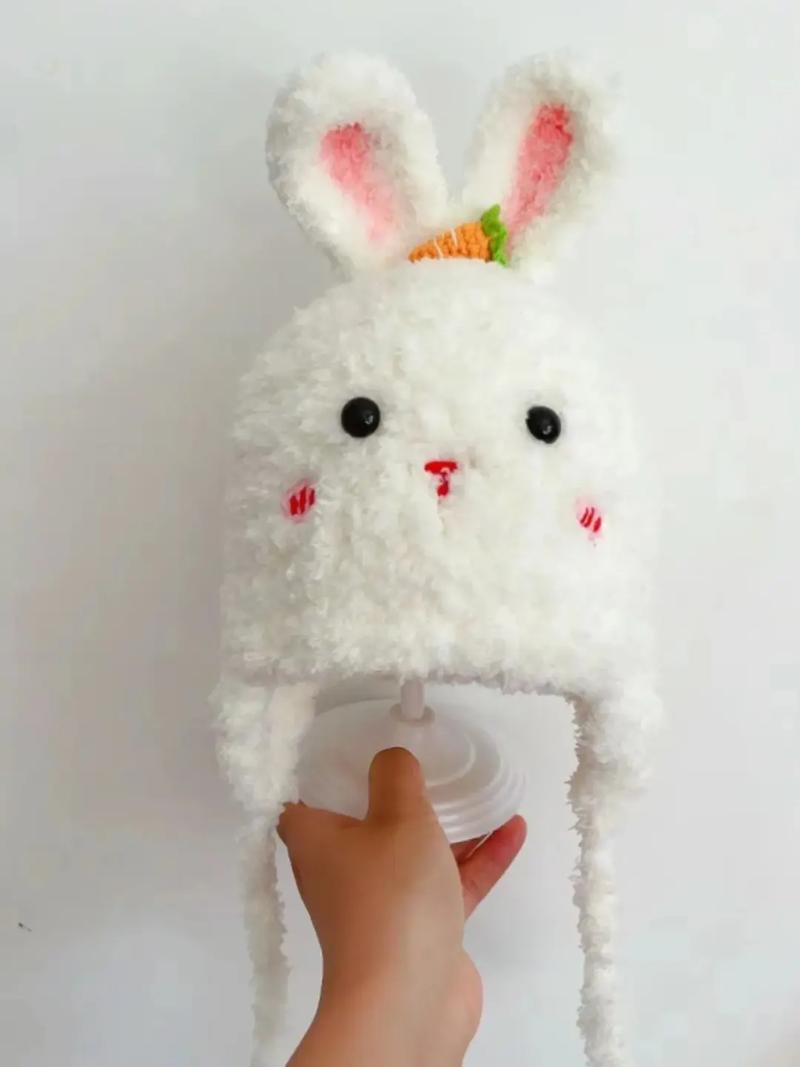 抖音网红同款兔子帽