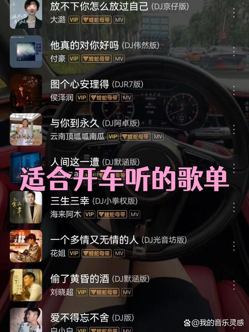 抖音上汽车音响的歌