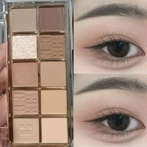 抖音上的眼影大色盘