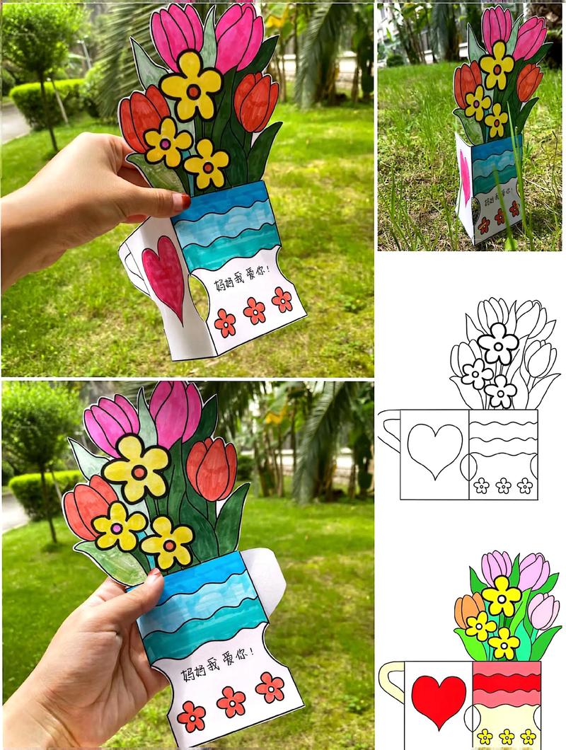 抖音同款母亲节贺卡