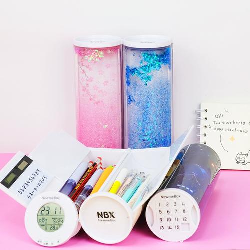 抖音同款圆筒文具盒