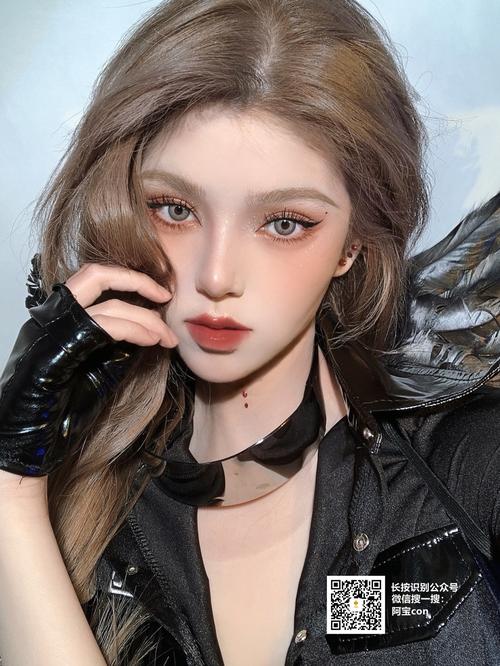 快手上的迪拜高端染色