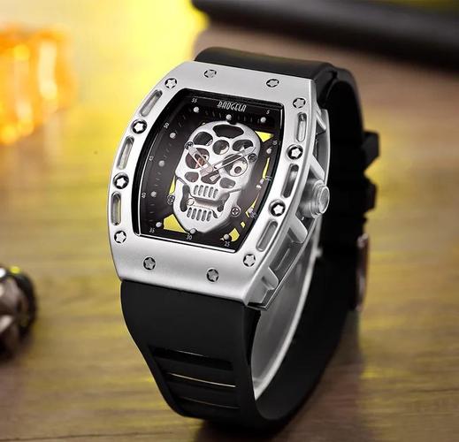 抖音里的骷髅头手表