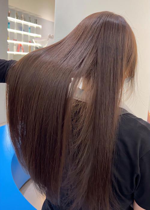 抖音头发色深咖啡色