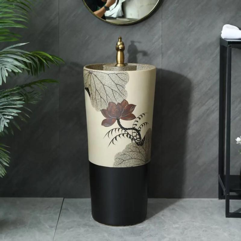 抖音网红洗手盆拍照