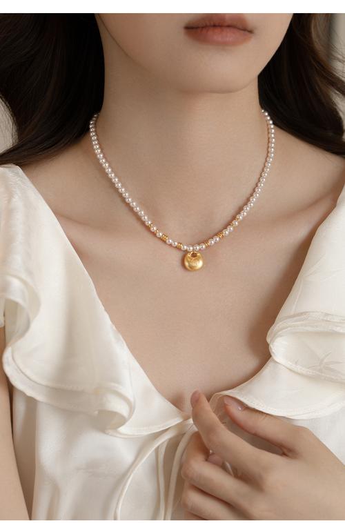 抖音同款小珍珠项链