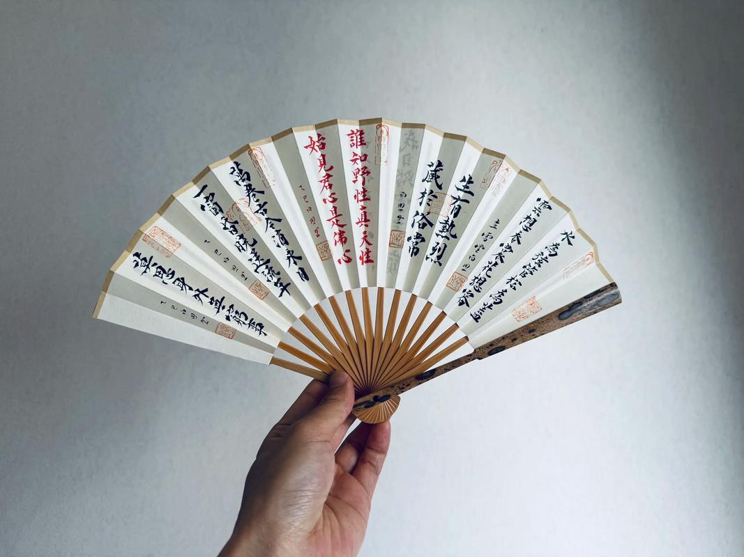 抖音同款网红折扇子