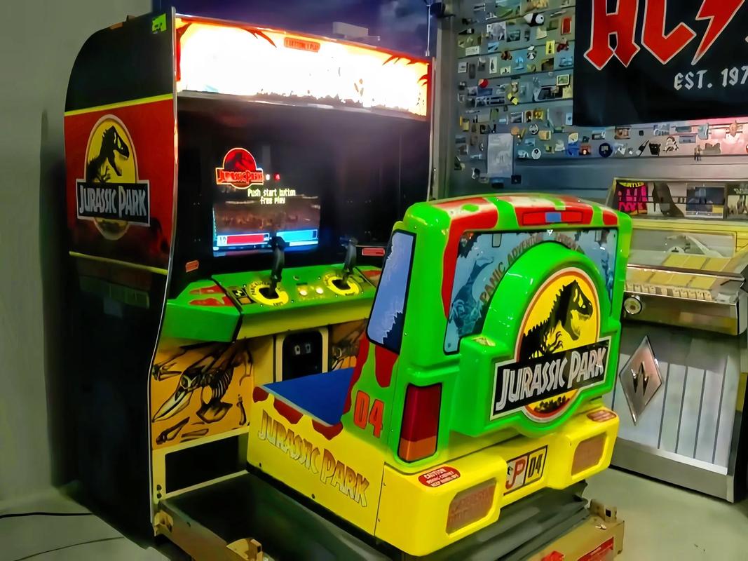 抖音上的街机游戏机