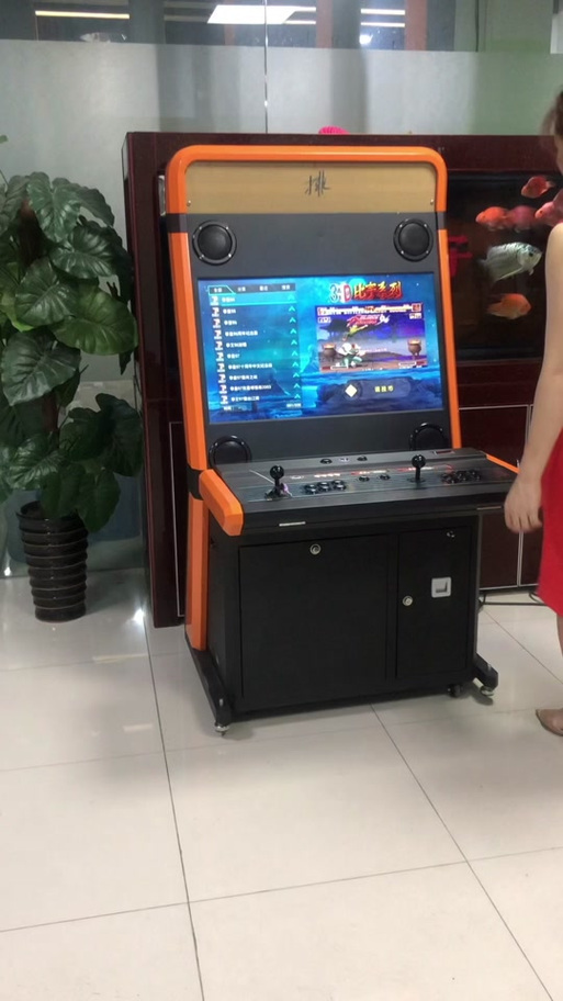 抖音上的街机游戏机