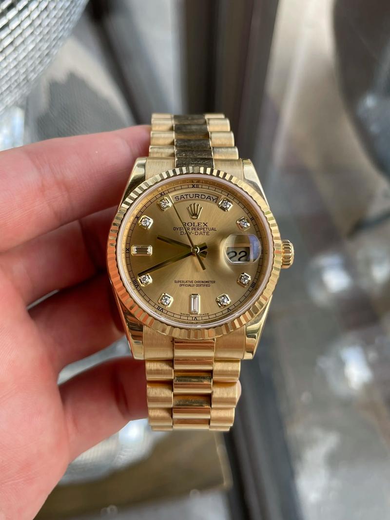 抖音上劳力士手表图