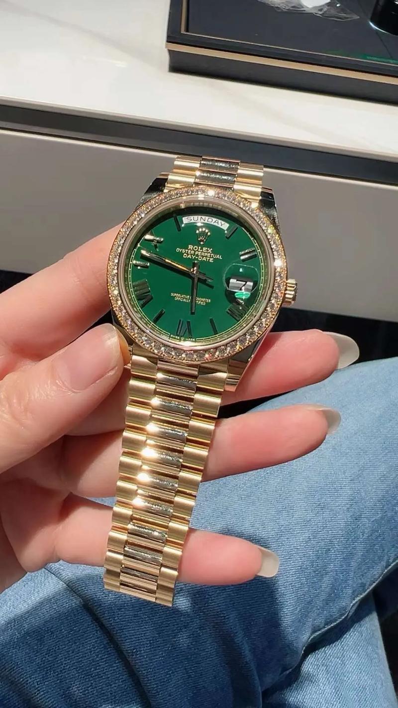 抖音上劳力士手表图