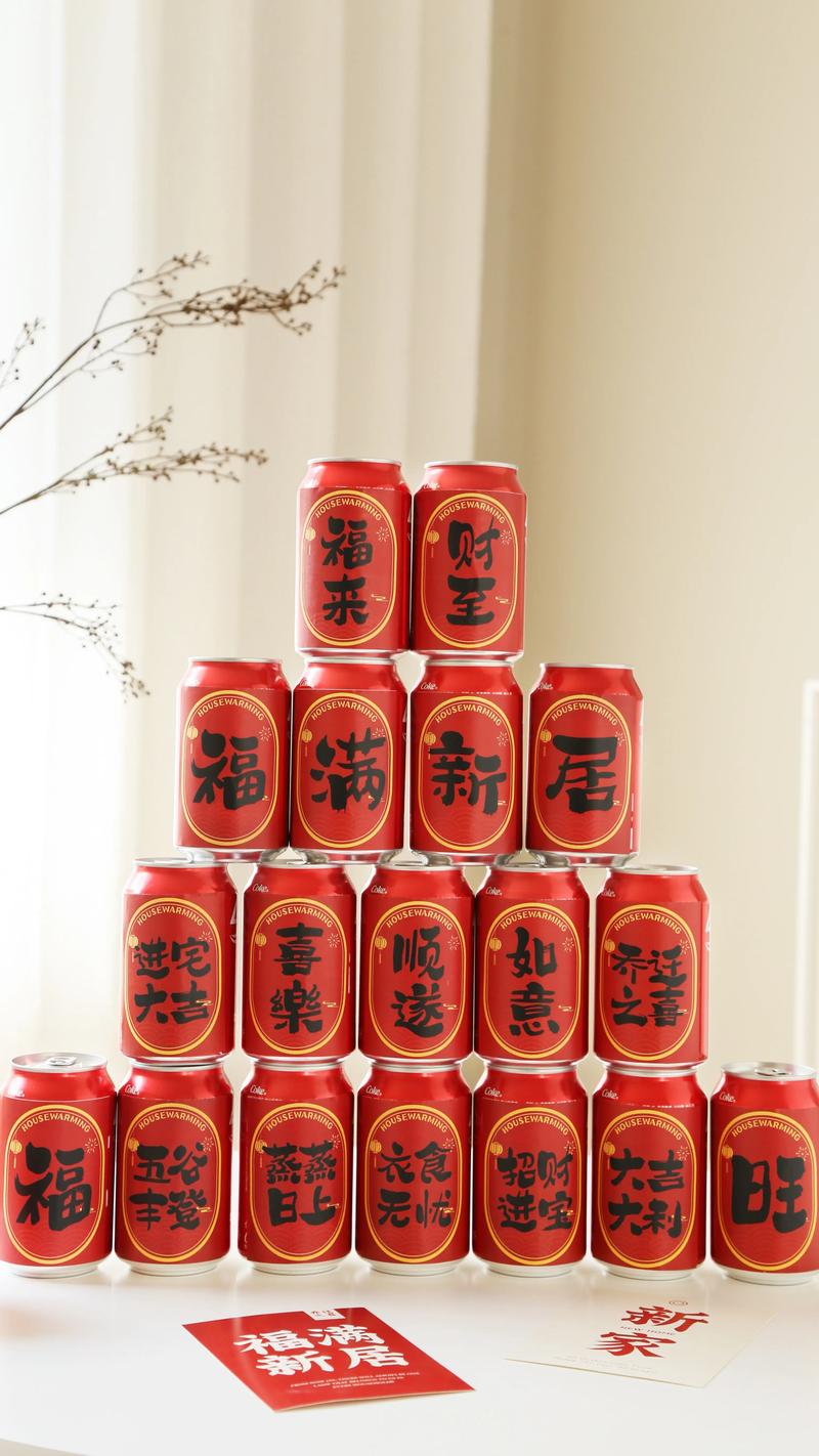 抖音可口可乐中国风