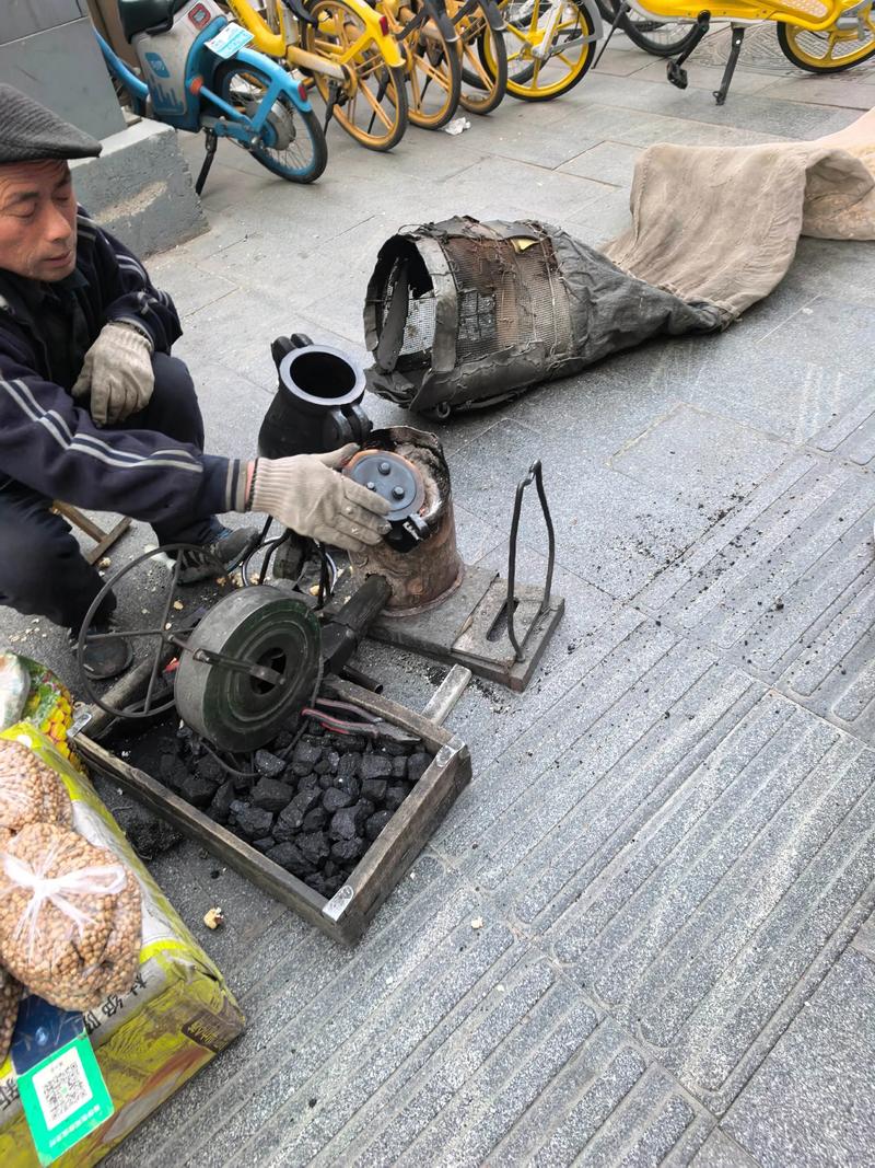 爆米花机自行车抖音