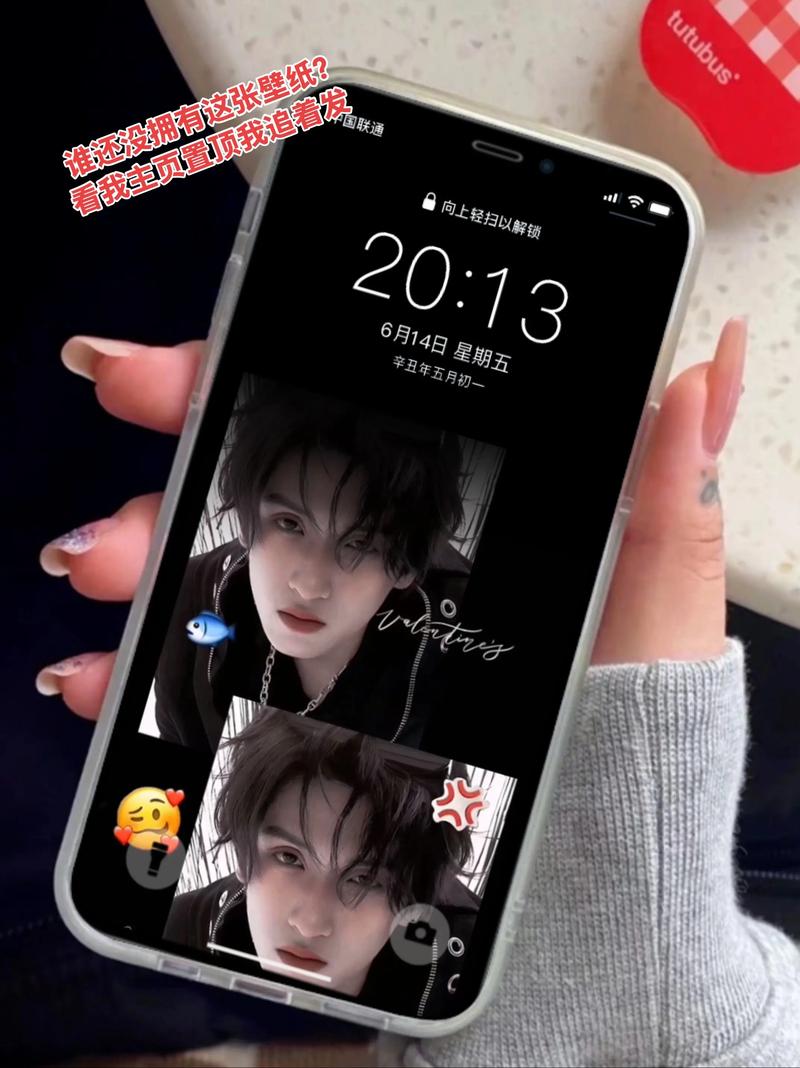 抖音网红苹果x屏保