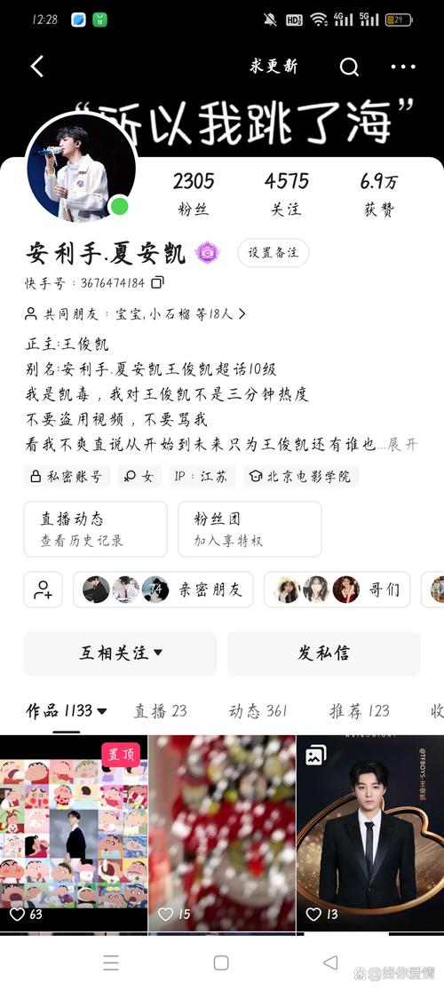 快手不能快速查粉吗