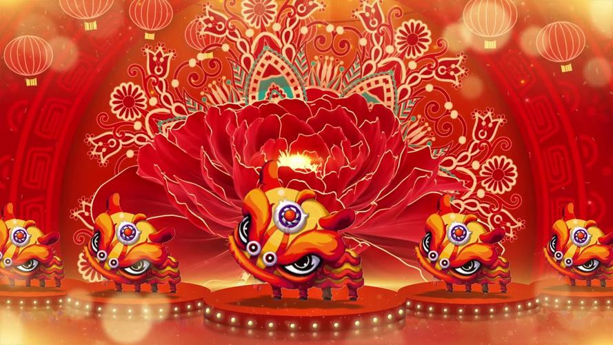 抖音里舞狮背景音乐