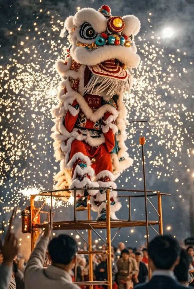 抖音里舞狮背景音乐