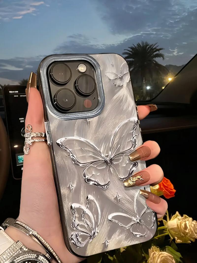 抖音同款蝴蝶手机壳