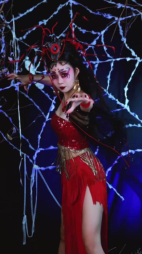 快手人妖艺人蜘蛛精