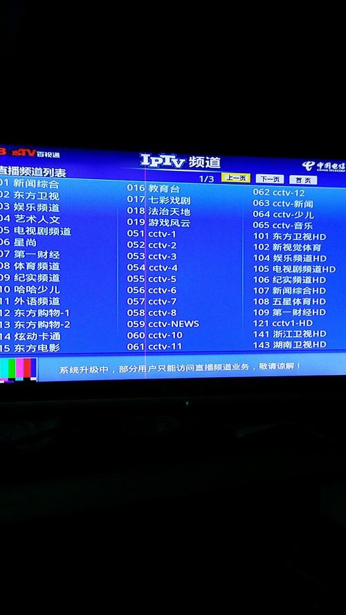 电信电视看不了直播