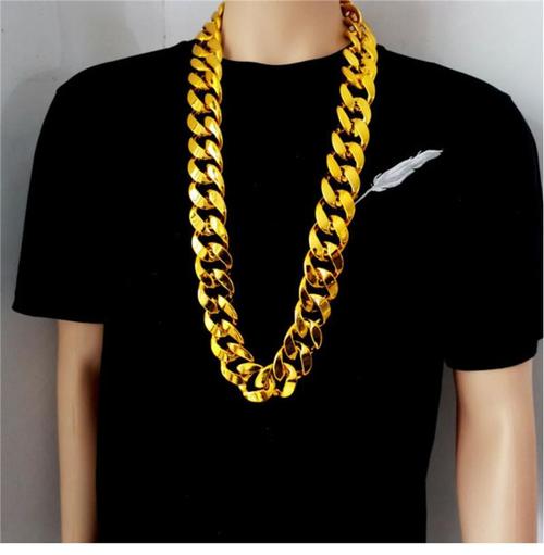 抖音嘻哈眼镜金链子