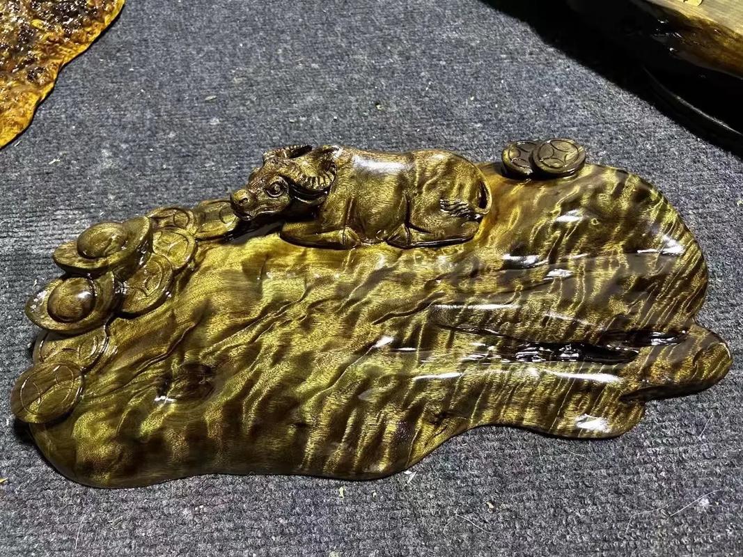 抖音上金丝楠阴沉木