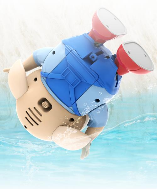 抖音电动玩具海草猪