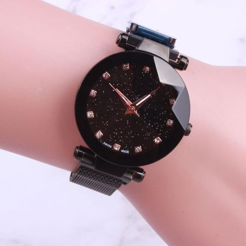 抖音上女士磁铁手表